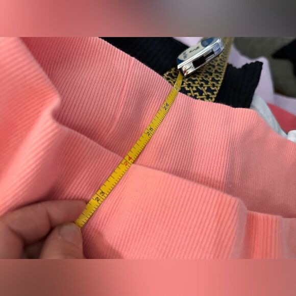 Adidas Classic Logo Hoodie Size XS Bright Coral Pink - Picture 4 of 12